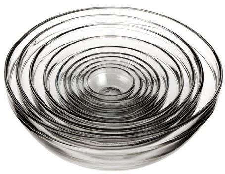 glass nesting bowls
