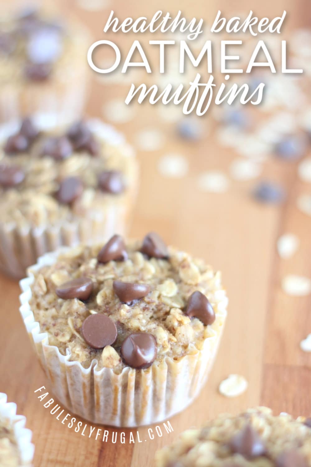 Healthy baked oatmeal muffins recipe