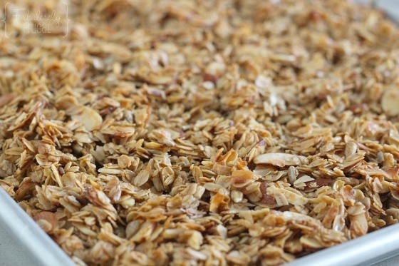 homemade healthy granola recipe with coconut oil