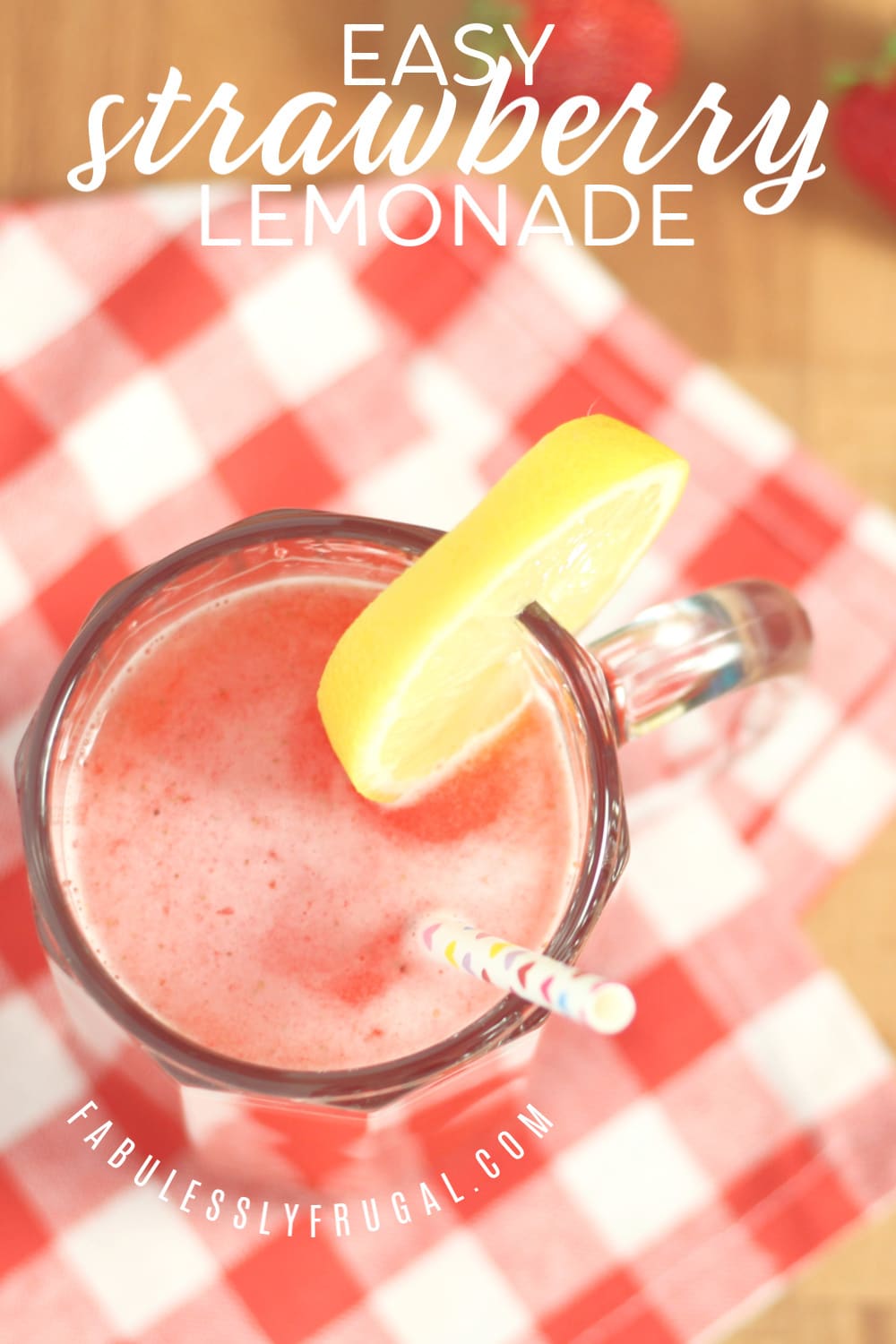 Homemade strawberry lemonade recipe