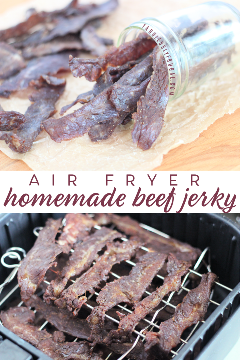 Air Fryer Beef Jerky Recipe Fabulessly Frugal