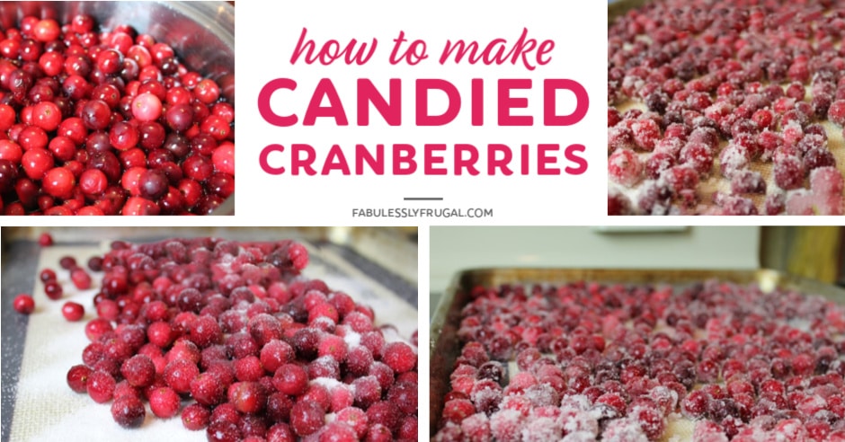 How to make candied cranberries recipe