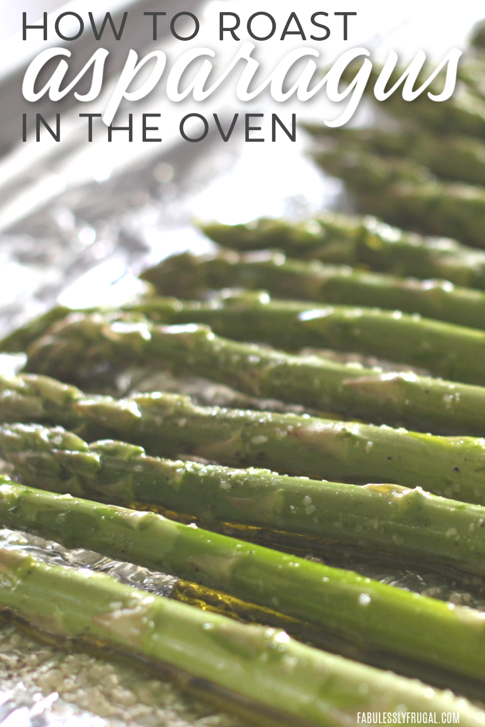 How to roast asparagus in the oven
