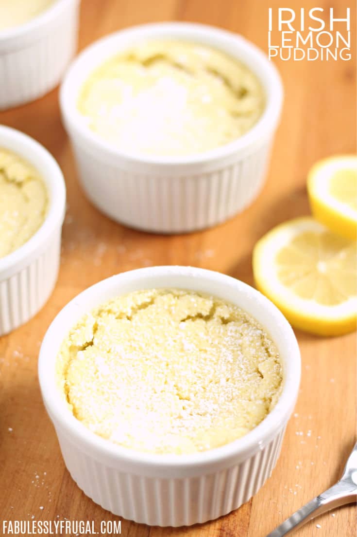 irish dessert recipes - lemon pudding