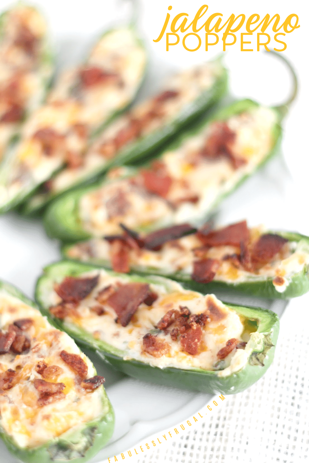 Easy 30-Minute Jalapeno Poppers (with Bacon!) - Fabulessly Frugal