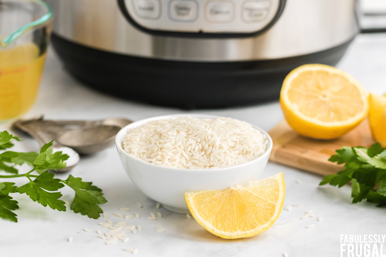 Lemon rice ingredients