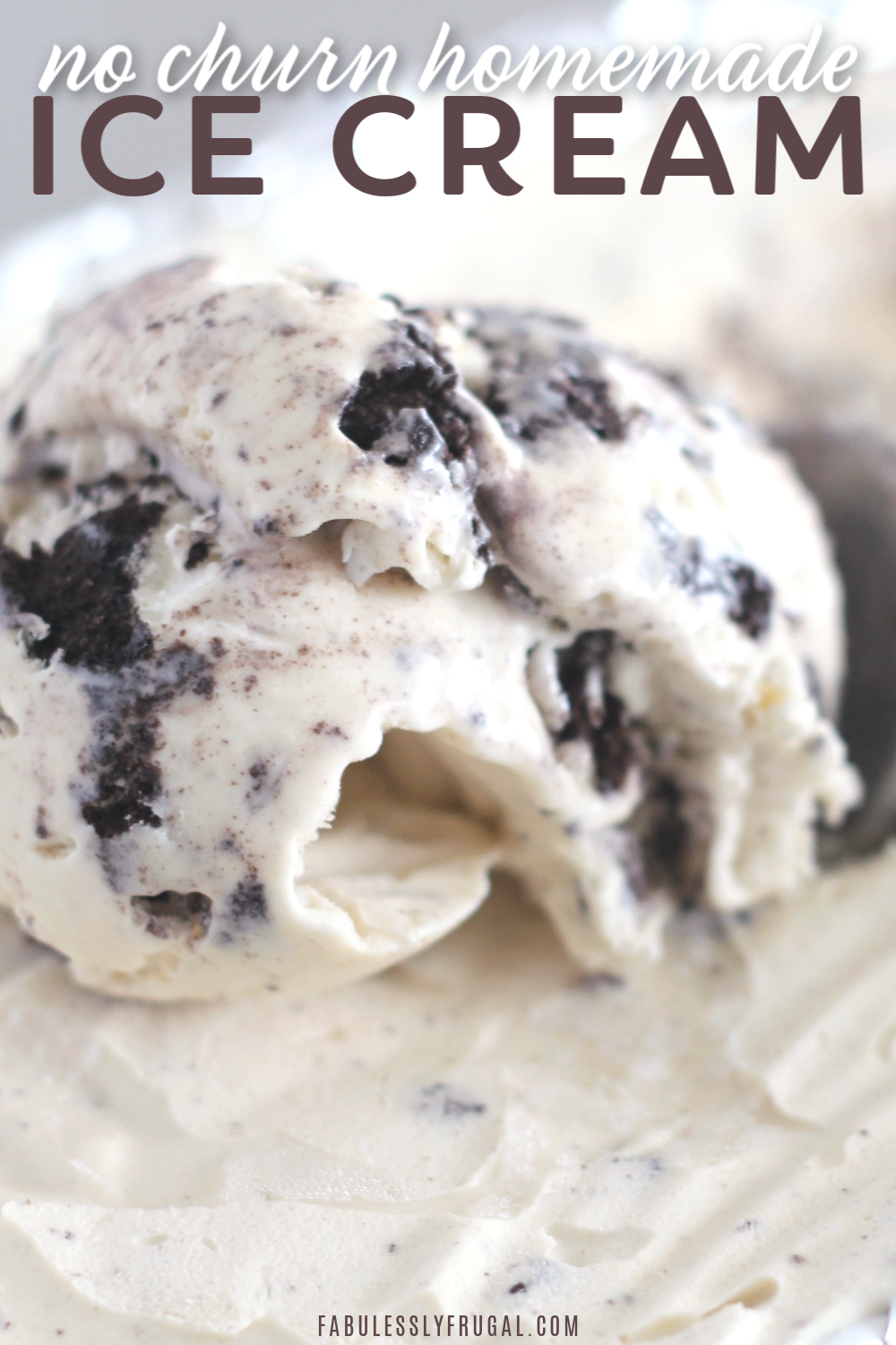 Oreo vanilla ice cream