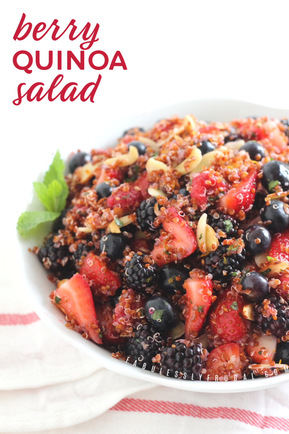 Quinoa fruit salad