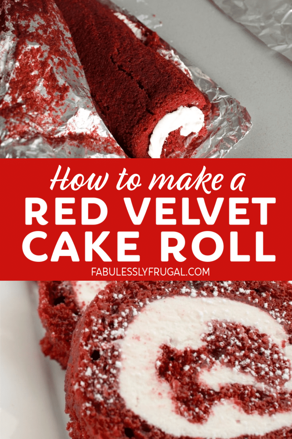 Red velvet cake roll recipe