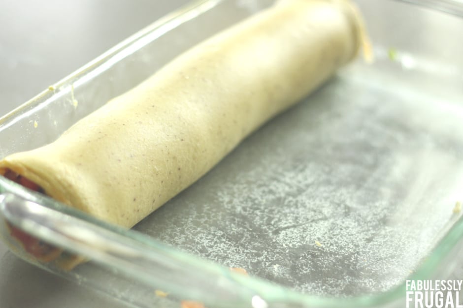 Rolled omelet