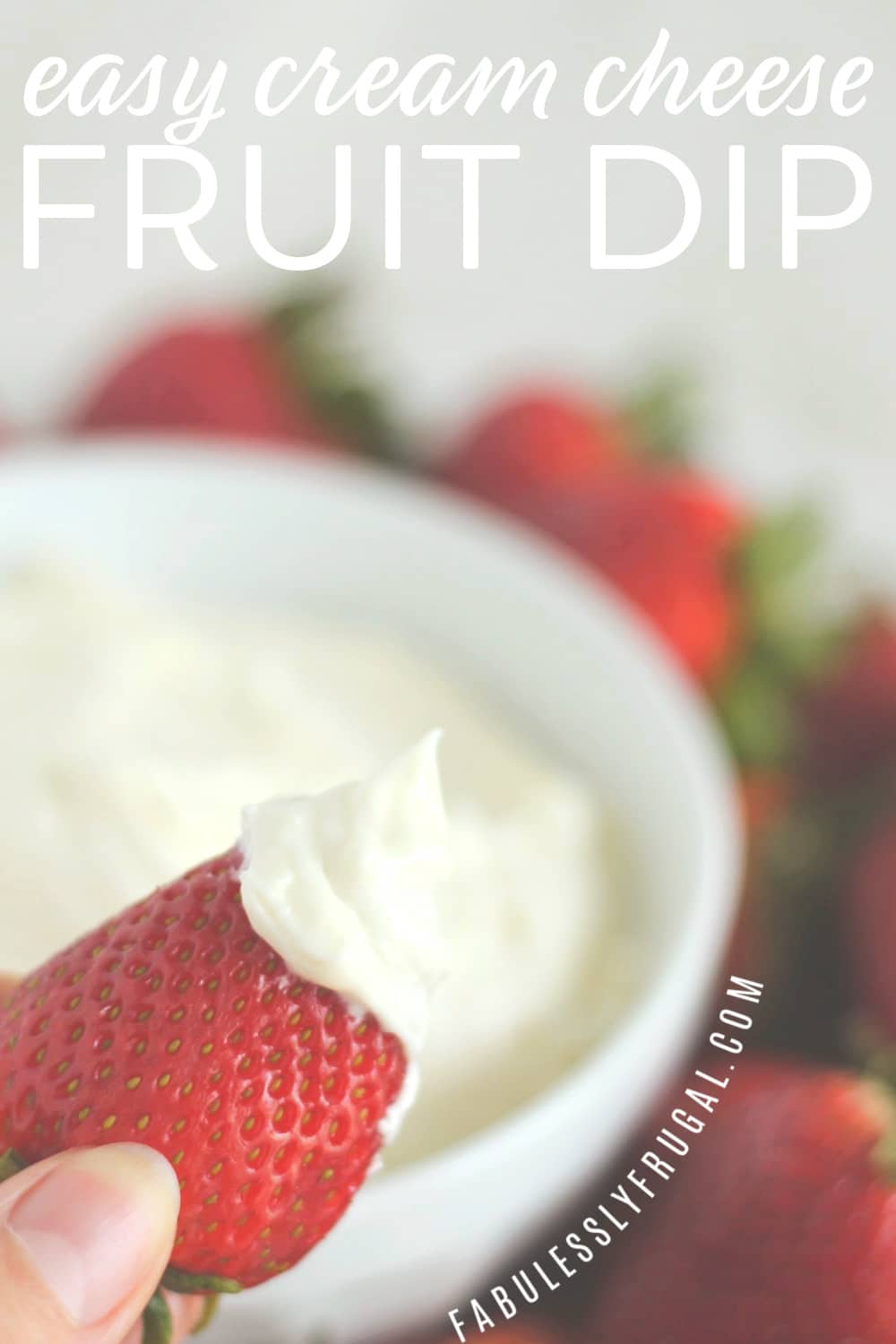 Simple fruit dip