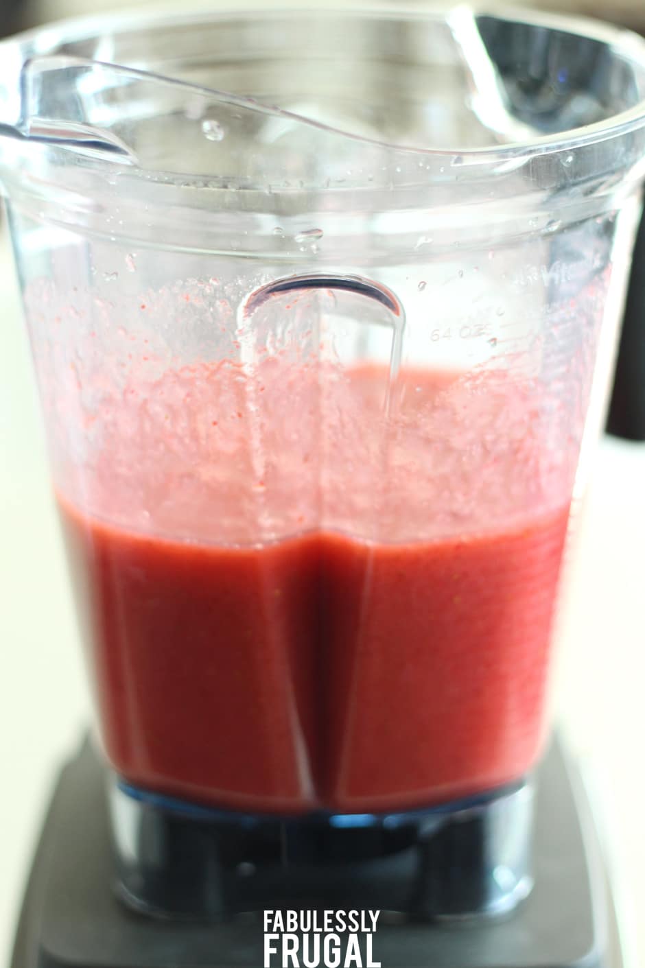 strawberry puree for freezer jam recipe