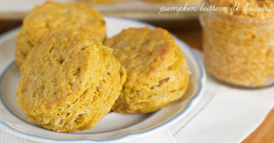 Pumpkin biscuits on a plate