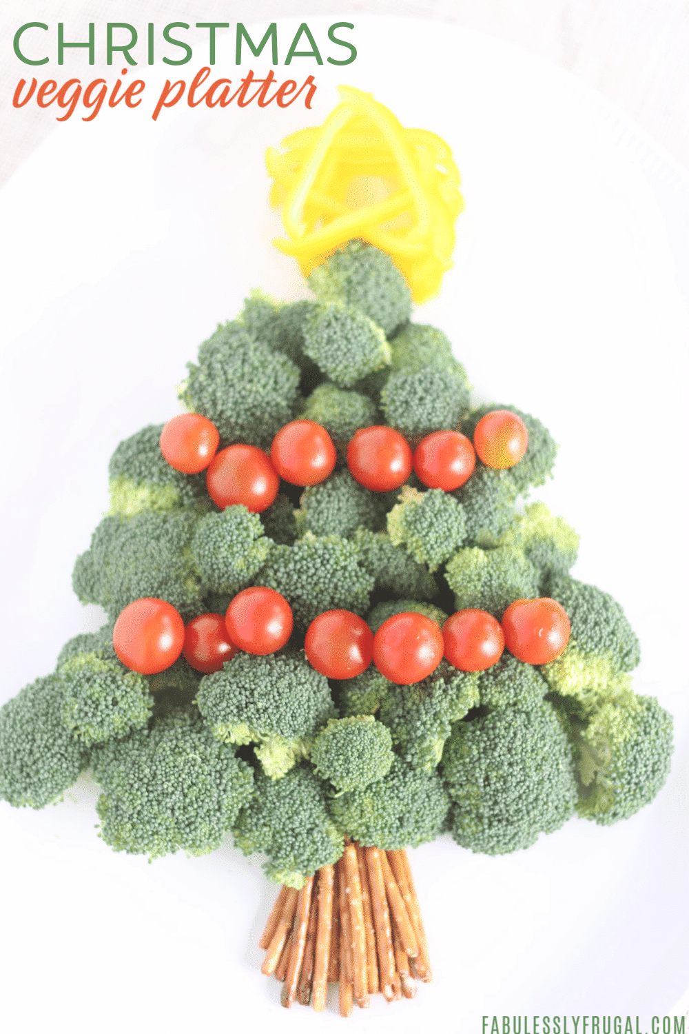 Veggie Christmas tree