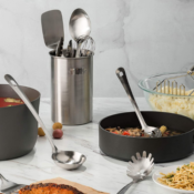 10-Piece Stainless Steel Kitchen Utensil Set $18.69 (Reg. $25) - FAB Ratings!