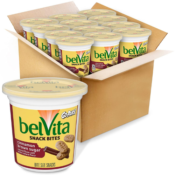 12-Count Belvita Cinnamon Brown Sugar Mini Breakfast Biscuit Snack Bites...
