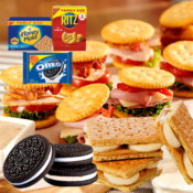 3 Family Size OREO, RITZ and Honey Maid Graham Crackers as low as $10.12...
