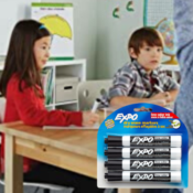 4 Count EXPO Low-Odor Dry Erase Markers $2.99 (Reg. $9.46) | $0.75/ marker