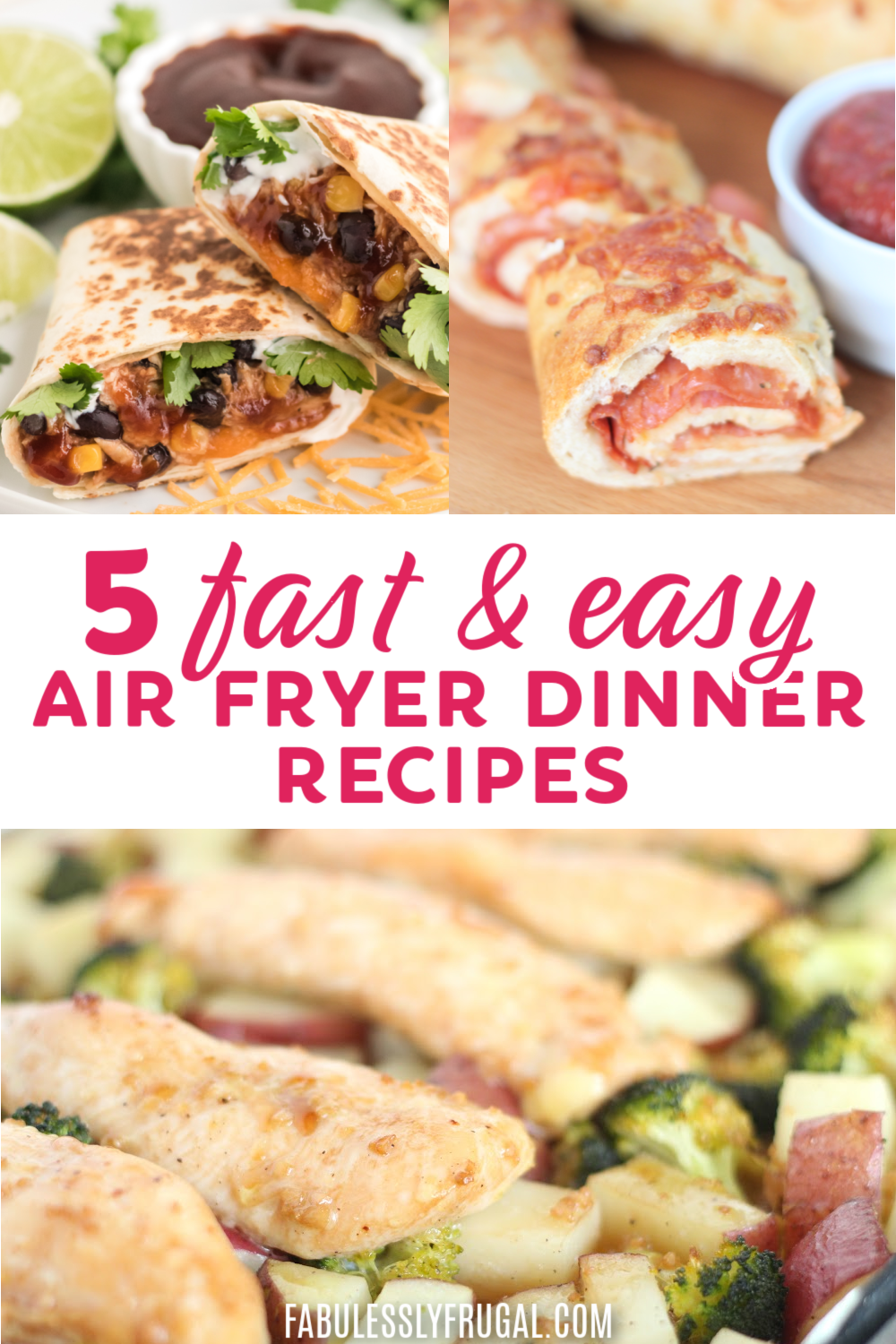 Simple 5 Dollar Air Fryer Dinners Recipe - Fabulessly Frugal