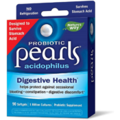 90-Count Probiotic Pearls Acidophilus Once Daily Probiotic Supplement as...