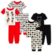 Baby Boys 4-Piece Pajama Set $6.99 (Reg. $15.76) | Batman, Monsters Inc...