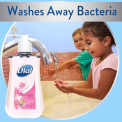 Dial Liquid Hand Soap, Cherry Blossom & Almond, 7.5 Fluid Ounces as...