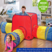 Discovery Kids 3 in 1 Toy Tent Tunnels $27.99 Shipped Free (Reg. $70)
