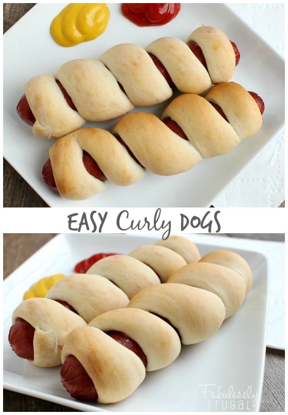 Easy Curly Dogs Recipe