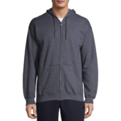 Gildan Men's Fleece Zip Hooded Sweatshirt Sport Grey $7.20 (Reg. $14)