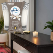 Glade Jar Candle Air Freshener Sheer Vanilla Embrace as low as $2.54 Shipped...