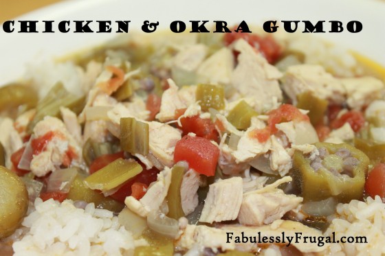 Chicken okra gumbo recipe photo