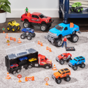 Kid Connection Jumbo Vehicle Play Set $18.83 (Reg. $40) - Includes Monster...