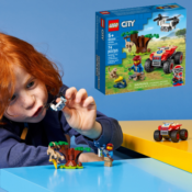 LEGO City Wildlife Rescue ATV Set $6.49 (Reg. $9.99) | Perfect stocking...