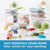 Lock & Lock Color Mates 36-Piece Food Storage Set $25.98 Shipped Free...