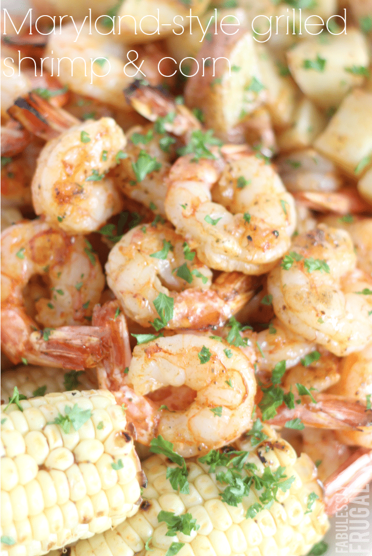 Easy Maryland-Style Grilled Shrimp and Corn Recipe Recipe - Fabulessly ...