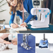 Mini Sewing Machine for Beginners $15.99 (Reg. $25.99) | Ideal for small...