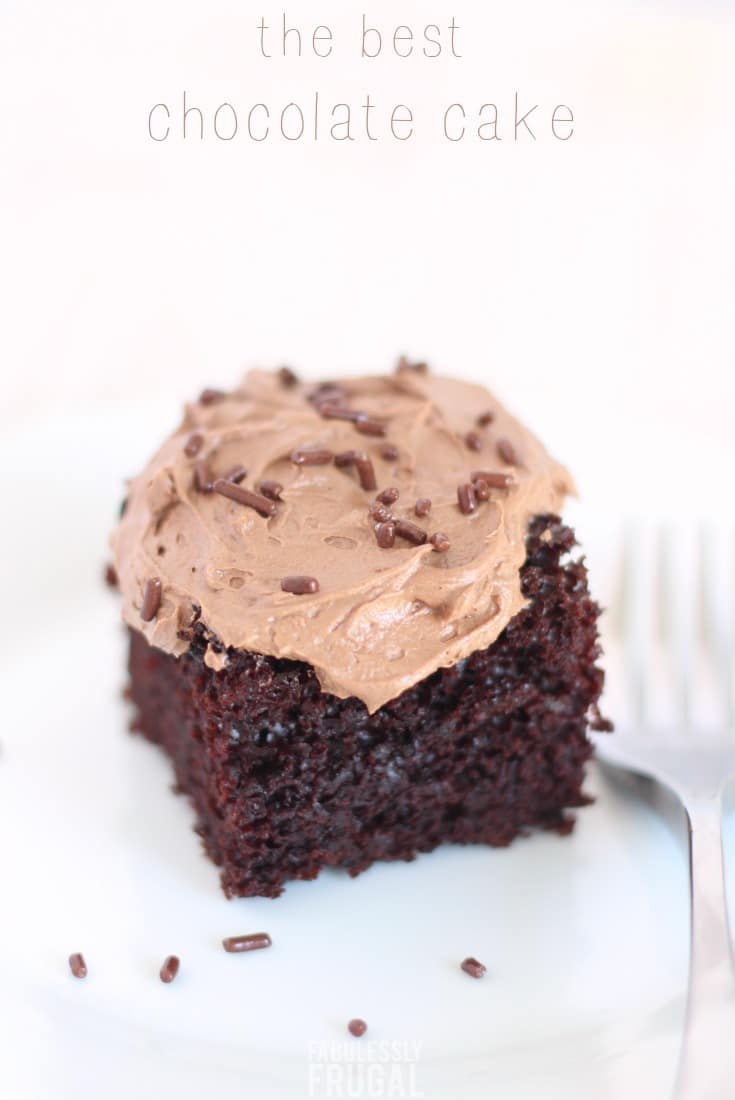My favorite chocolate cake recipe - easy and delicious!