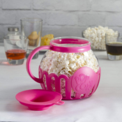 Pink Microwave Micro-Pop Popcorn Popper $12.79 (Reg. $19.99)
