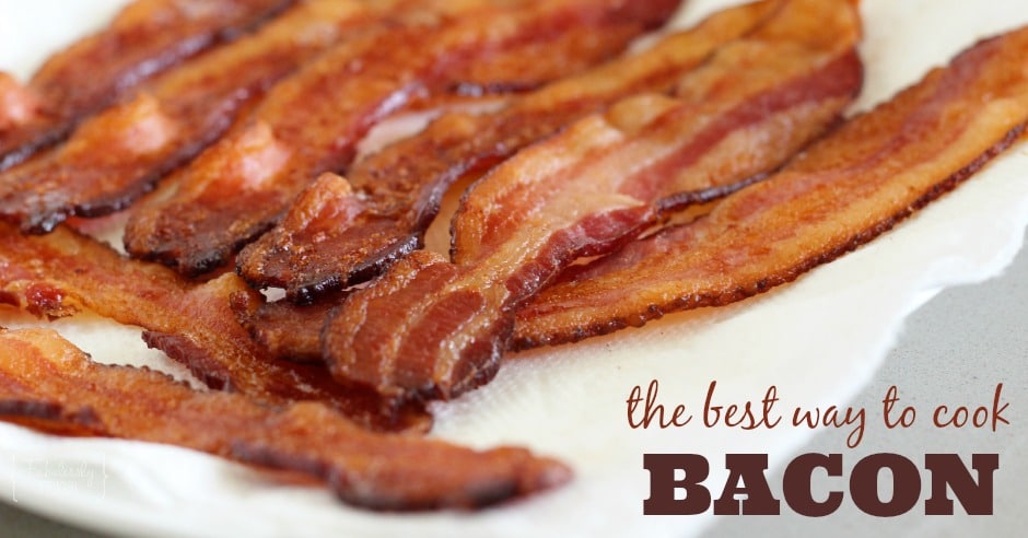 The best way to cook bacon!