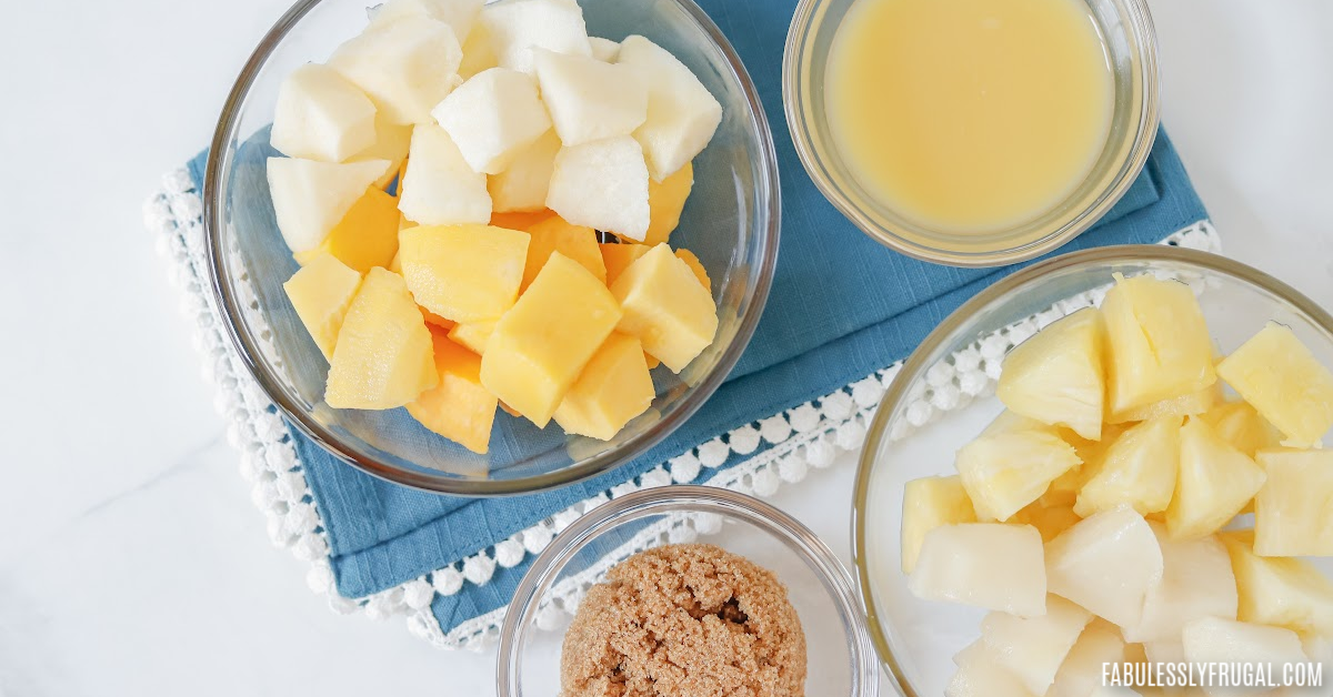 air fryer fresh fruit