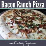 bacon ranch homemade pizza