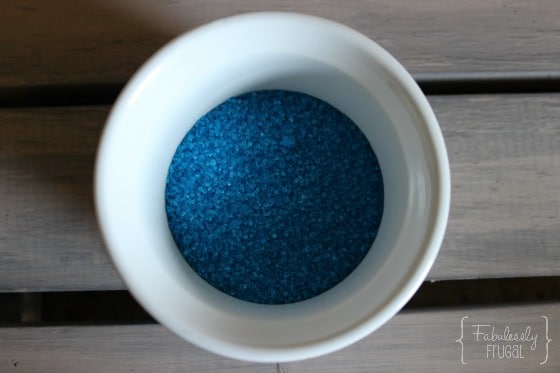 blue sprinkles for coating