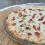 cheesy bacon dip recipe image