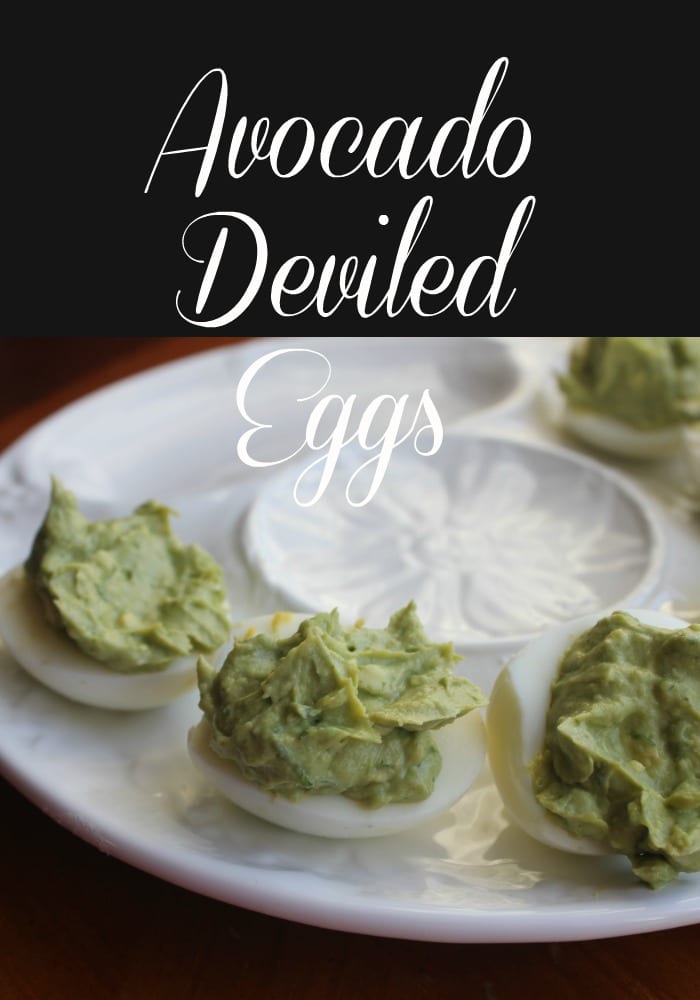deviled eggs avocado