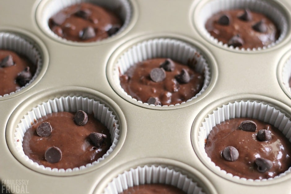 double chocolate muffins or cupcakes recipe