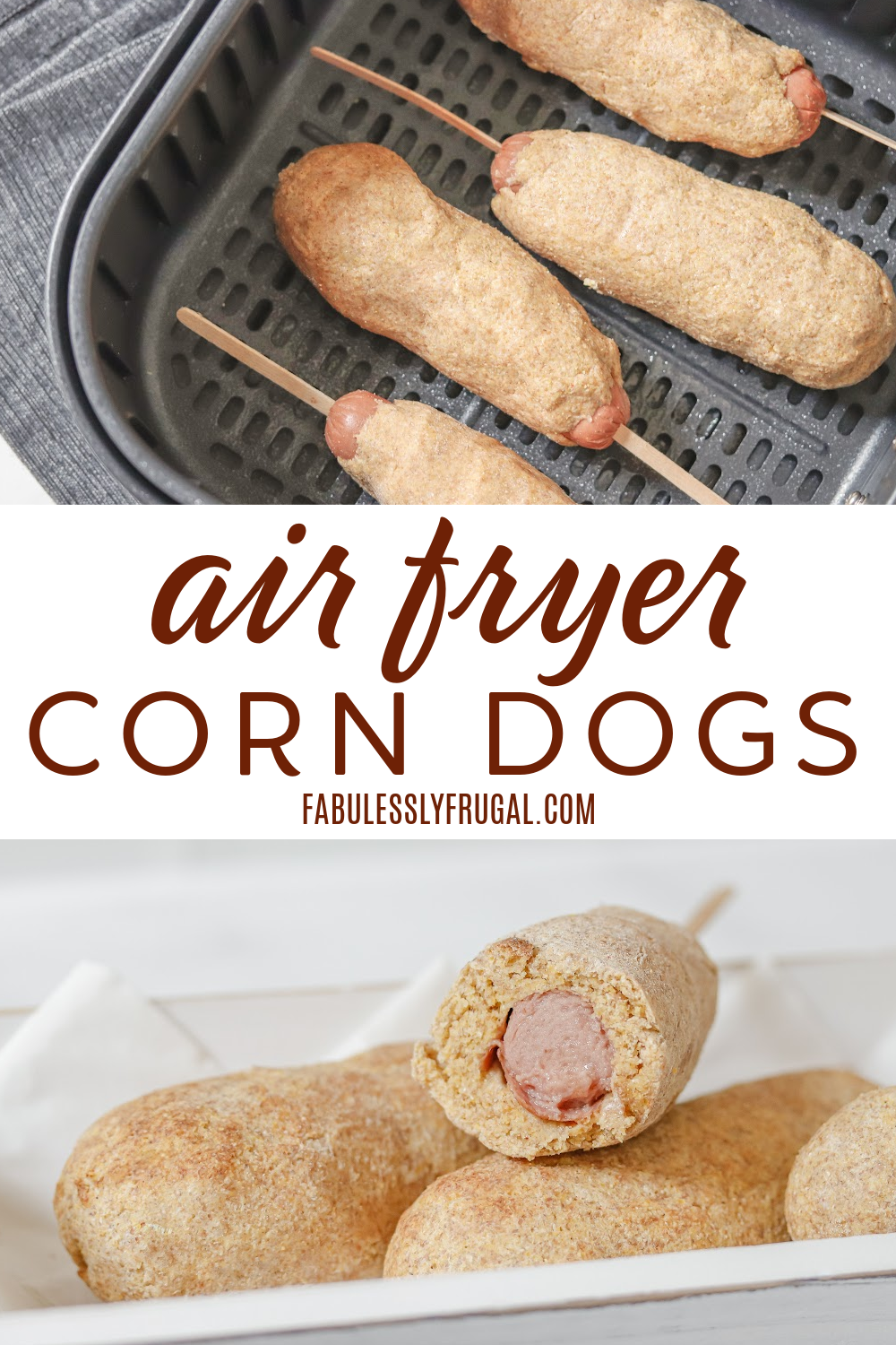 Homemade air hotsell fryer corn dogs