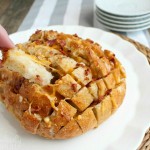 pull apart cheesy bacon ranch bread