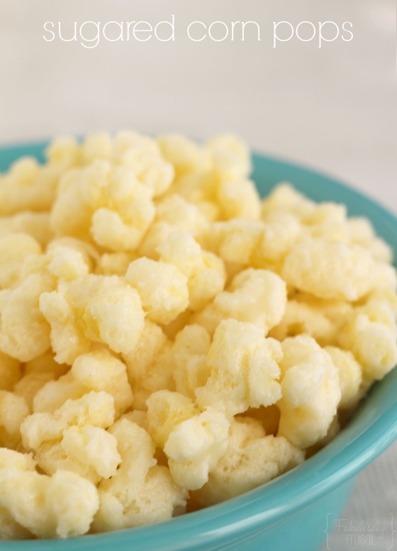 quick holiday treat sugared corn puffs recipe