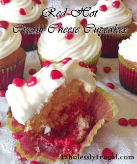 red hot cream cheese cupcakes