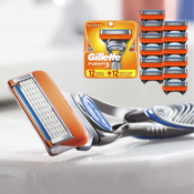 12-Count Gillette Fusion5 Mens Razor Blade Refills as low as $23.79 (Reg....